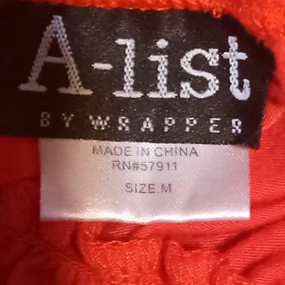 A-List Ladies Elegant Orange Sundress - Picture 6 of 10